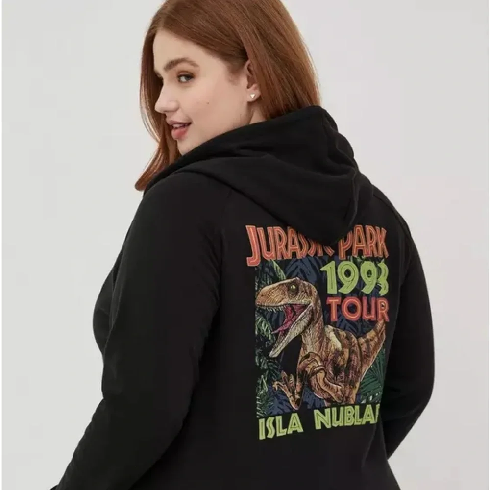🦖 6XL Torrid Black Jurassic Park Hoodie 🦖 - Picture 4 of 6